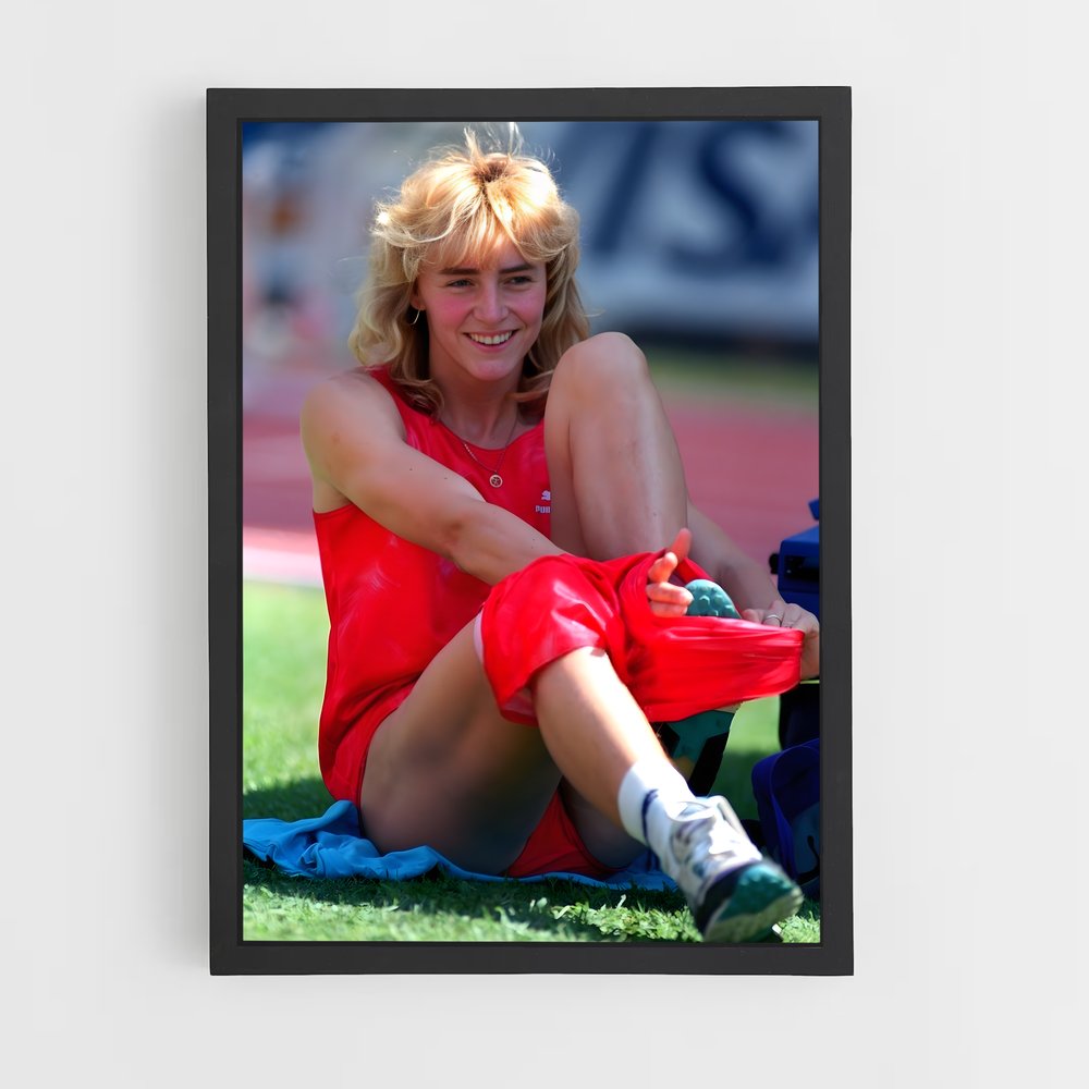 Poster Heike drechsler – affiche Athlétisme (vue 2)